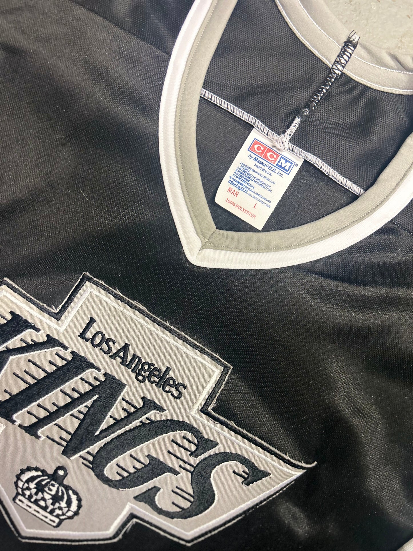 93/94 Los Angeles Kings Vintage Home Jersey By CCM