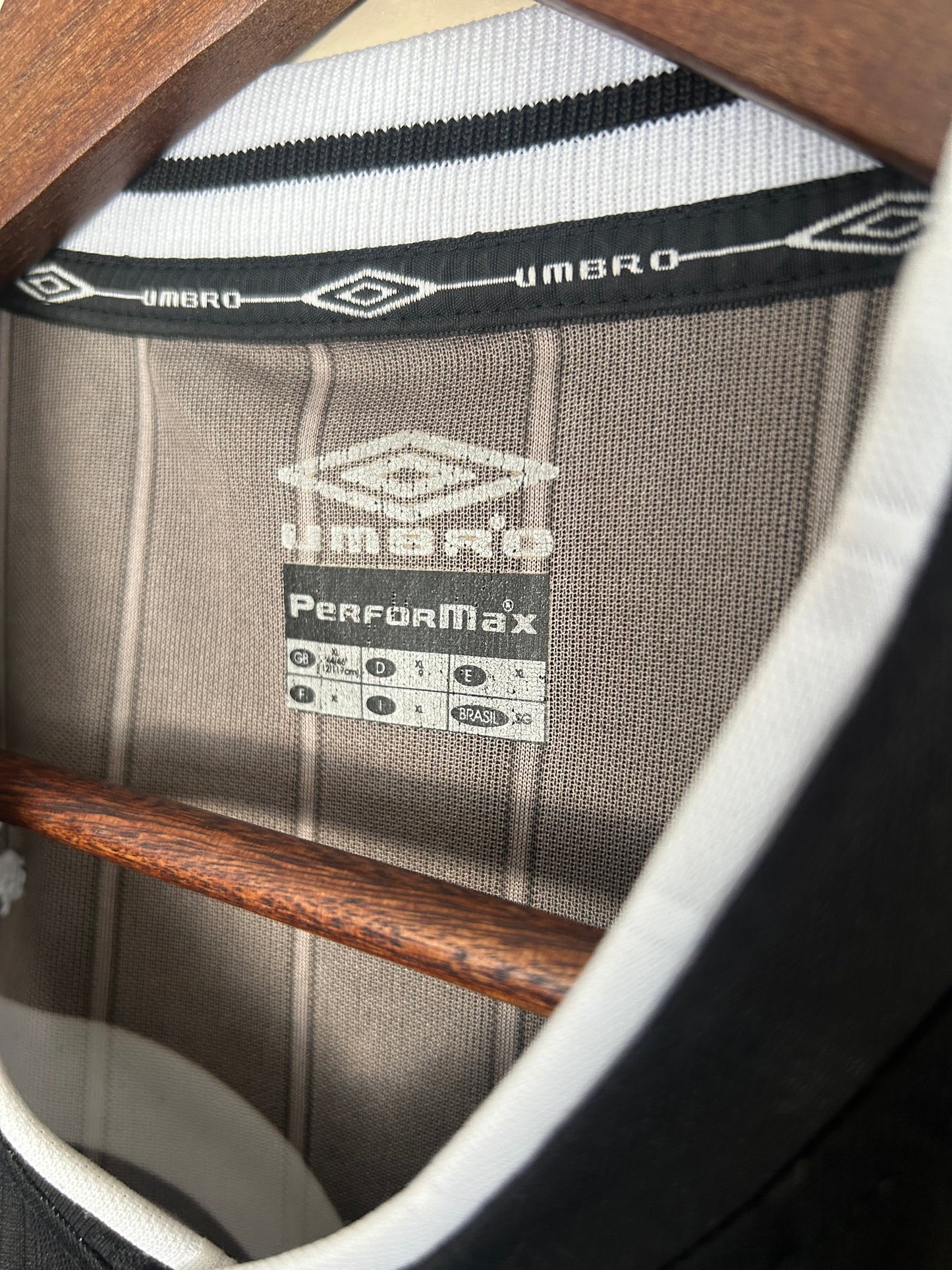 Vasco Da Gama 01/02 Home Jersey By Umbro