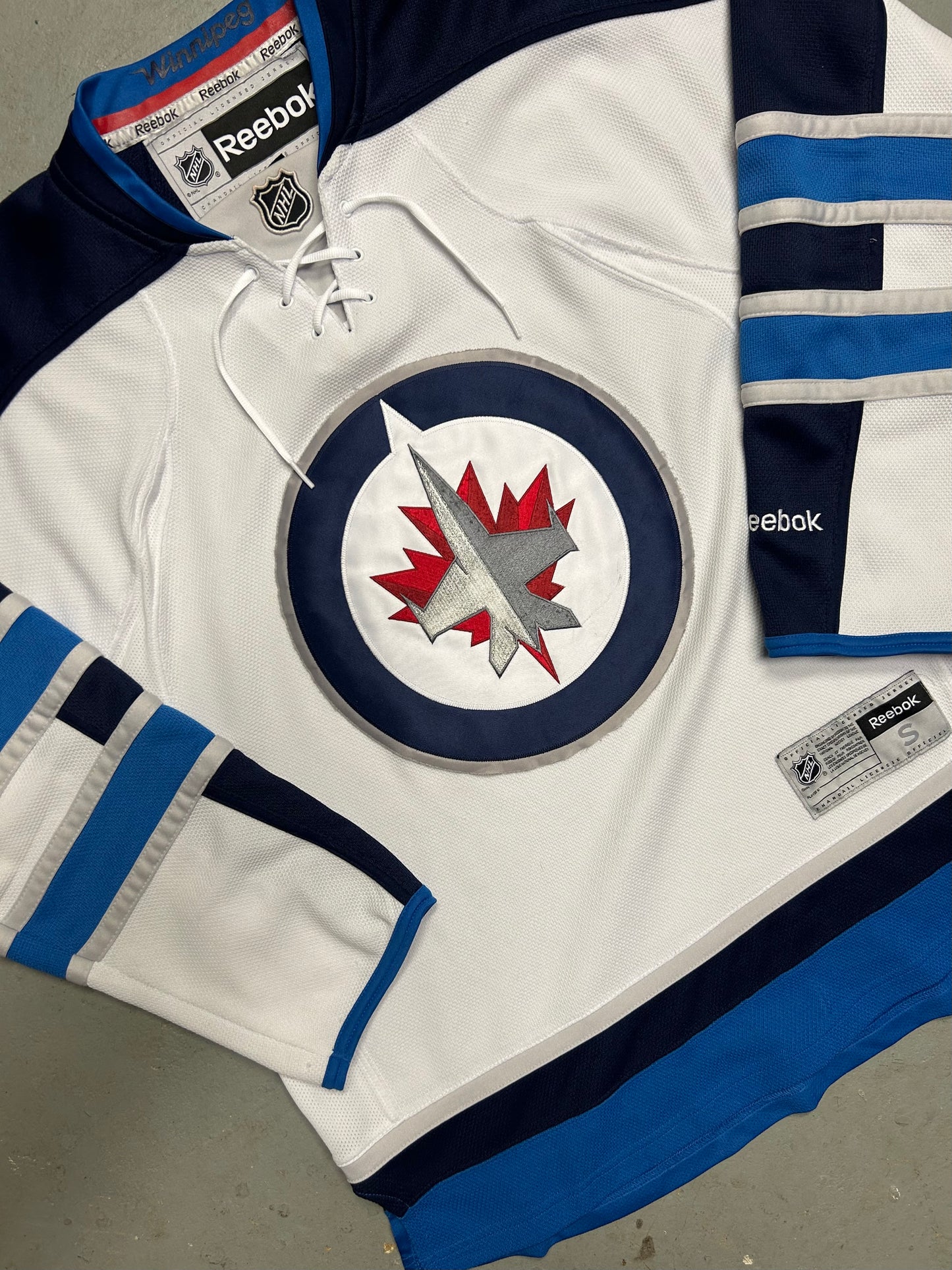 11/12 Winnipeg Jets Away Jersey By Reebok