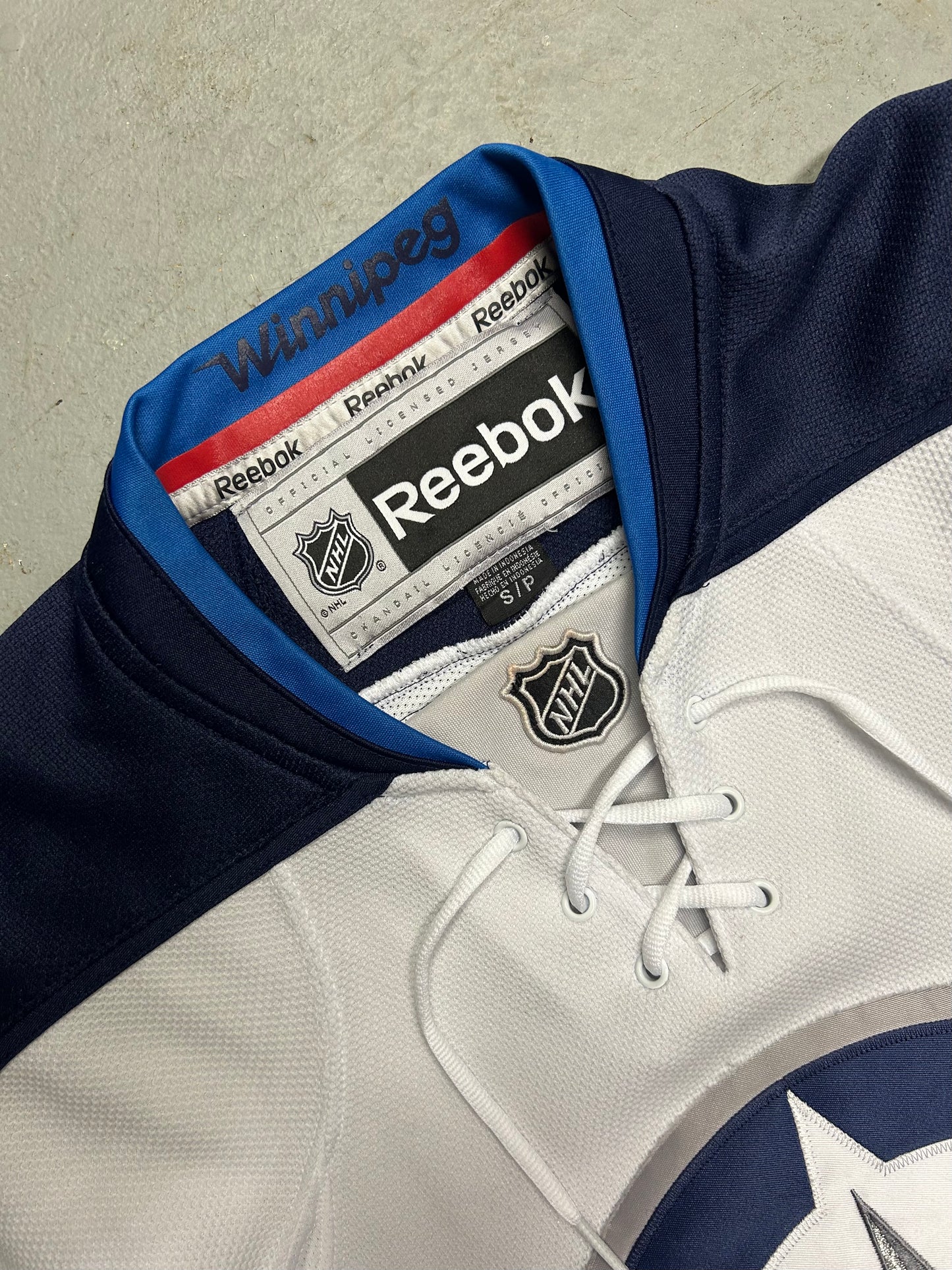 11/12 Winnipeg Jets Away Jersey By Reebok