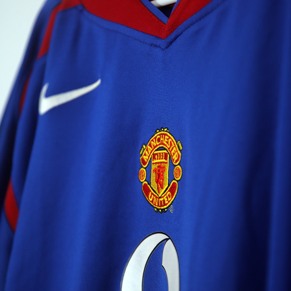 Rooney Nike Manchester United 2006 2007 UEFA Home Long Sleeve Jersey S –  foreversoccerjerseys