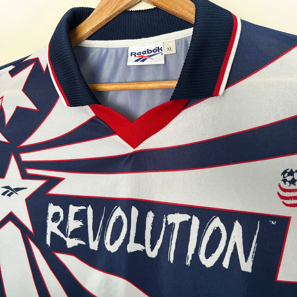 New England Revolution Home football shirt 1997 - 1998.